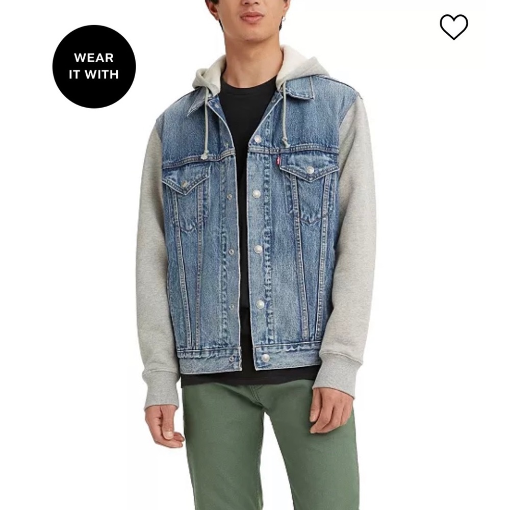 Men's Hybrid Hoodie Trucker
Jacket